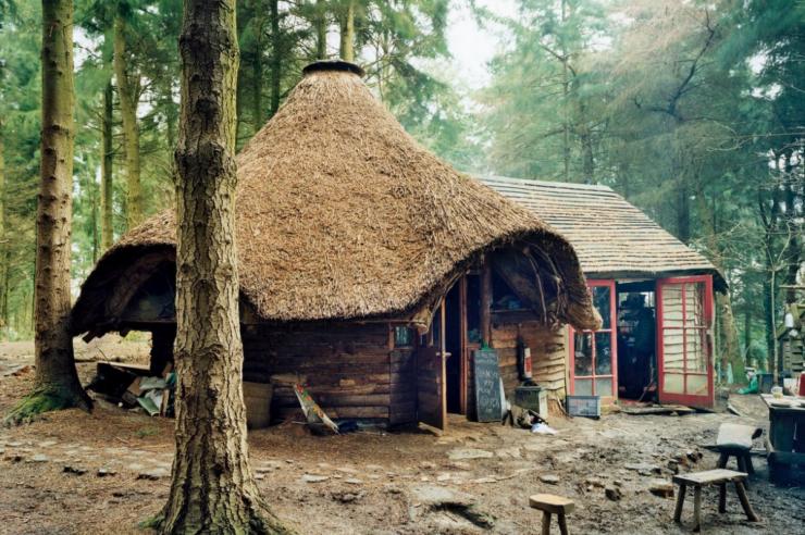 Image for The off-grid community hidden in an English woodland