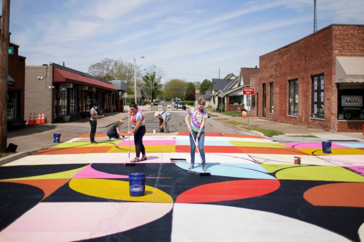 Image for ‘Asphalt art’ is making roads safer – and could be coming to a city near you