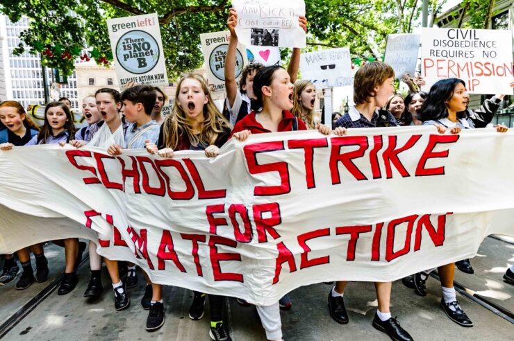 Image for ‘Forget Brexit, focus on climate change’: how Greta Thunberg inspires students to demand radical action on climate change