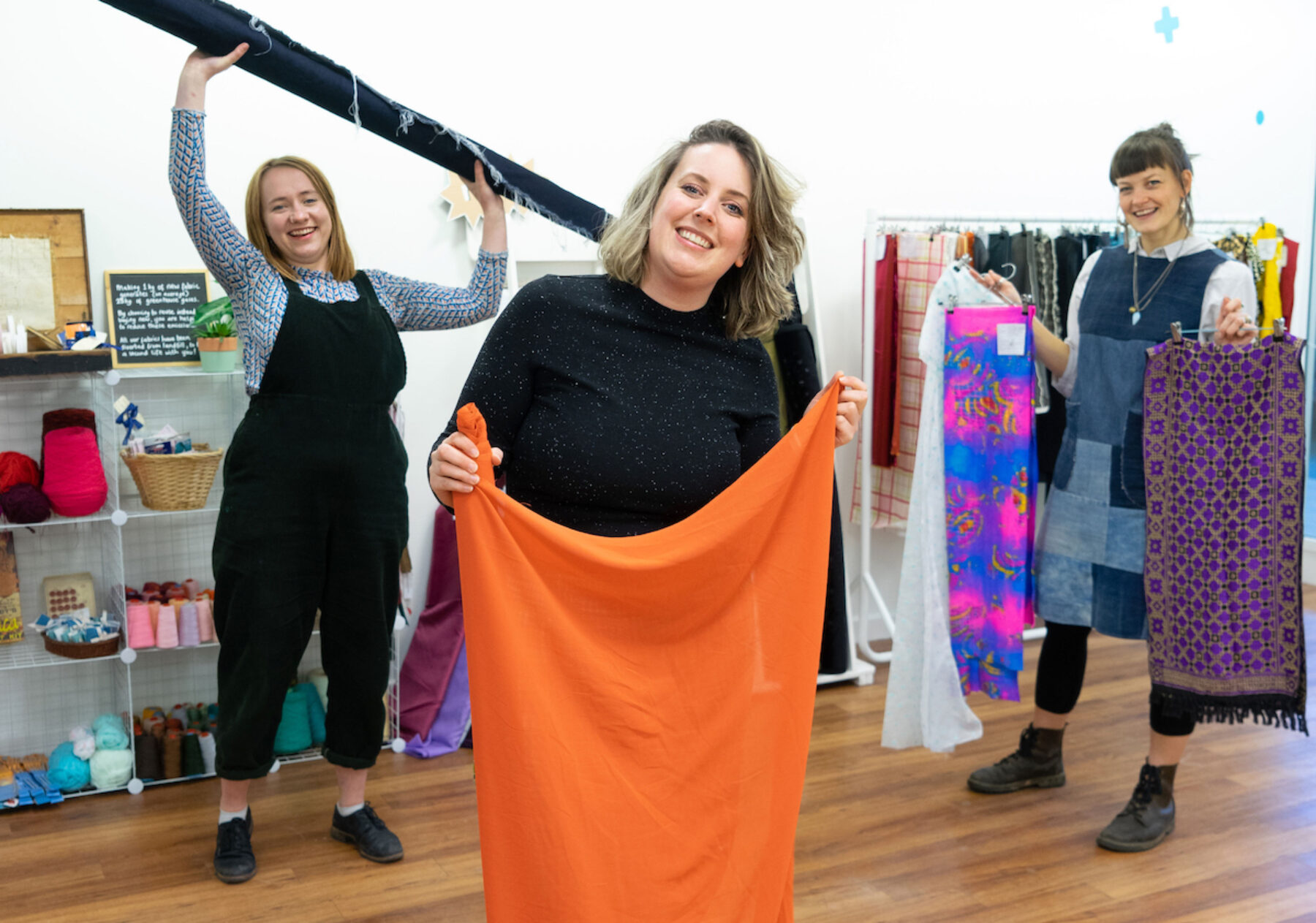 Image for The future of high street fashion? A hub where you mend, make and swap clothes