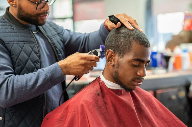 Image for How black barbers in London are giving poor mental health the chop