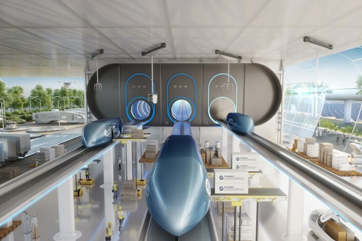 Image for The ‘sexy’ near-future of travel? The plan to bring hyperloop to our cities