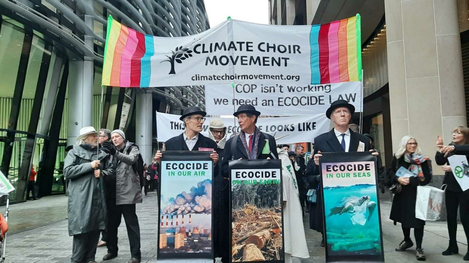 Image for ‘It reaches deep inside people’: the climate choirs singing for the planet
