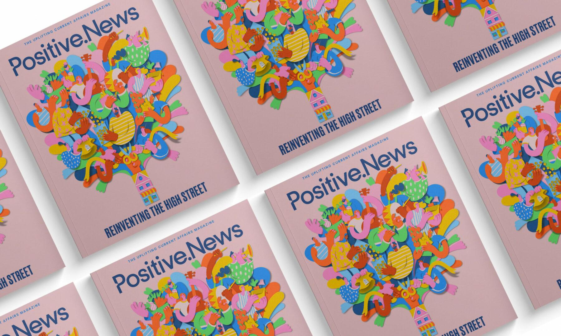 Image for New issue of Positive News leads on the creative ways the UK’s high streets are being reinvented