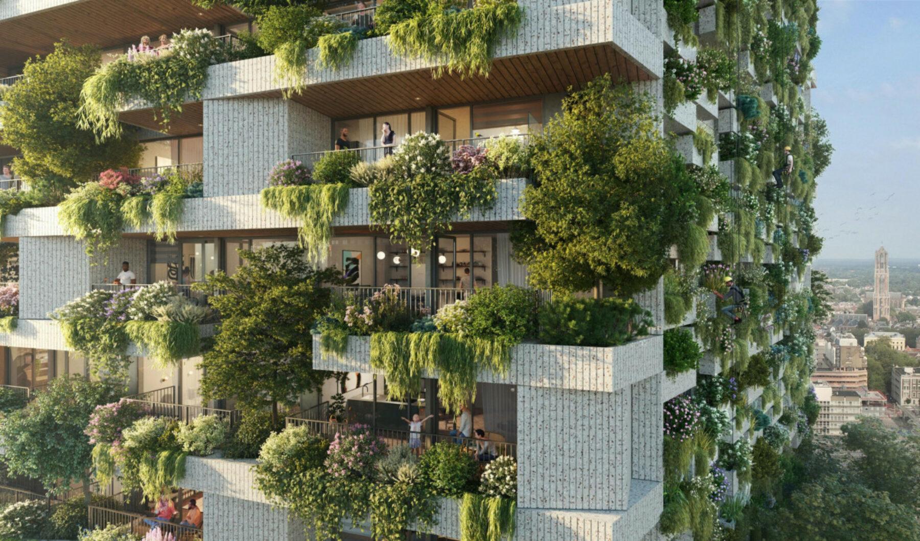 Image for What went right this week: flattening emissions, a vertical forest, and more