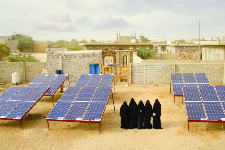 Image for ‘The community respects us’: how solar projects are empowering women in Yemen