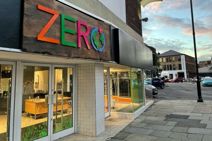 Image for The New Look shop that became a climate emergency hub